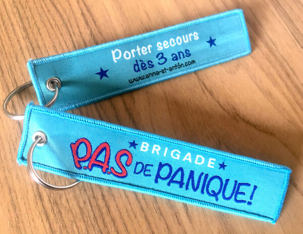 Porte-clé "flamme"